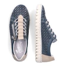 Rieker Women's M2357-12 Blue
