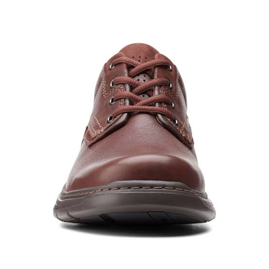 Clarks Men's Un Brawleypace Brown Leather