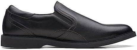 Clarks Men's Malwood Easy Black Leather