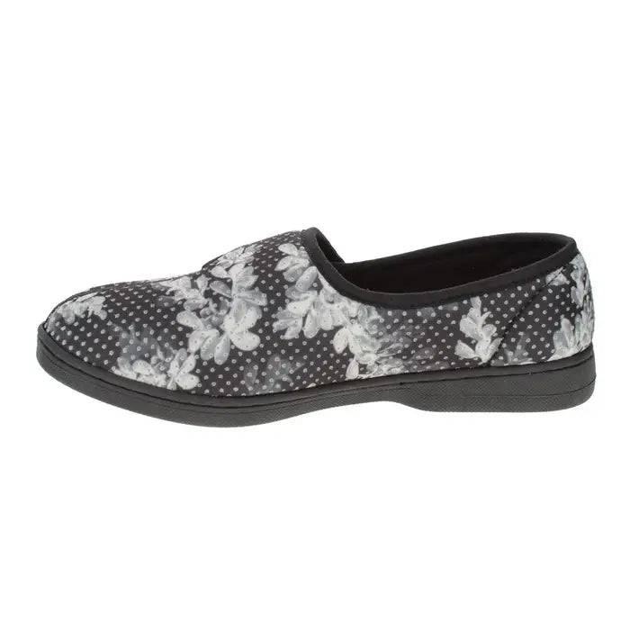 Foam Treads Women’s Jewel 2 Black Flower Print