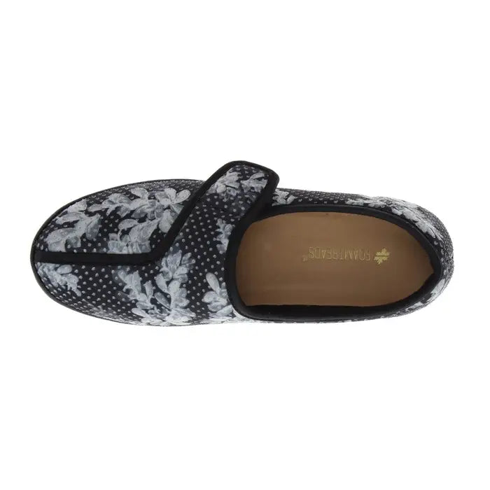 Foam Treads Women’s Jewel 2 Black Flower Print