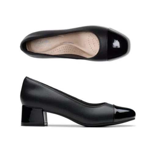 Clarks Women’s Irdessa May Black Leather