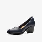 Clarks Women’s Emily2 Ruby Navy Leather