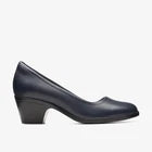 Clarks Women’s Emily2 Ruby Navy Leather