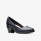 Clarks Women’s Emily2 Ruby Navy Leather
