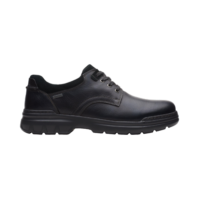 Clarks Men's Rockie2 Logtx Black Leather