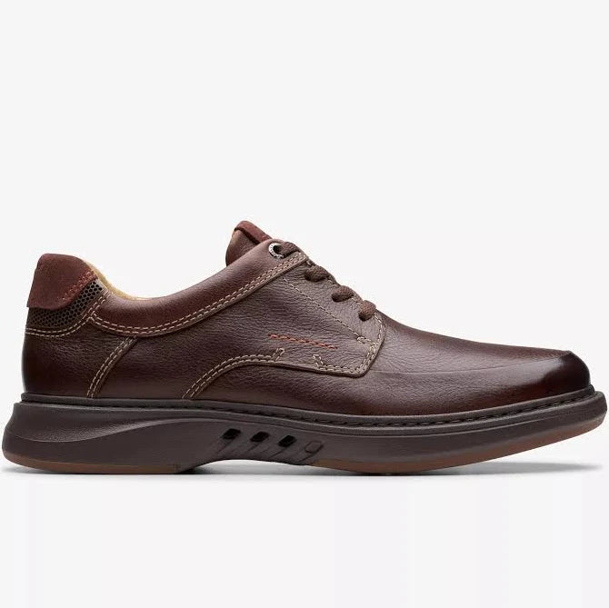 Clarks Men's Un Briley Lace Mahogany Leather