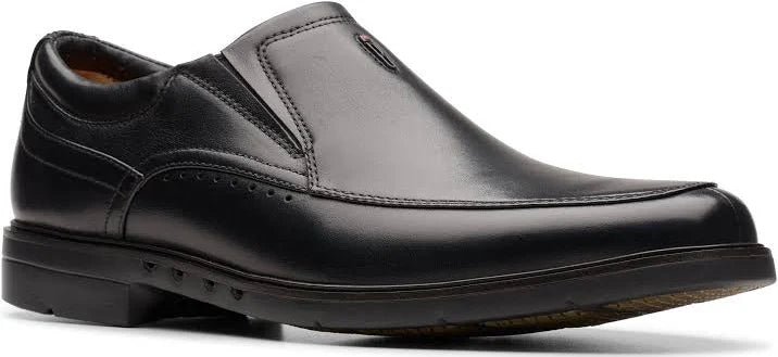 Clarks Men's Un.Sheridan Go Black Leather