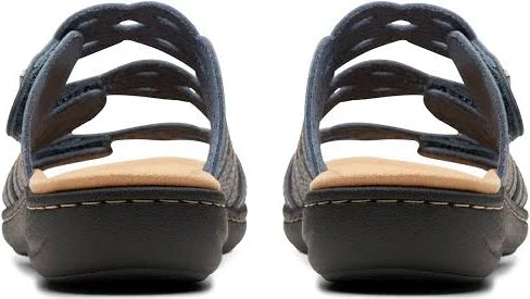 Clarks Women’s Laurieann Ruby Blue Grey Leather