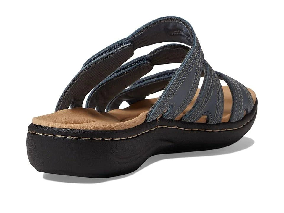 Clarks Women’s Laurieann Ruby Blue Grey Leather