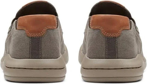 Clarks Men's Driftlite Step Taupe Canvas