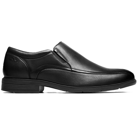 Clarks Men's Steadwell Step Black Leather